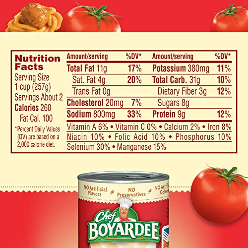 Chef Boyardee Spaghetti and Meatballs - 24 Pack