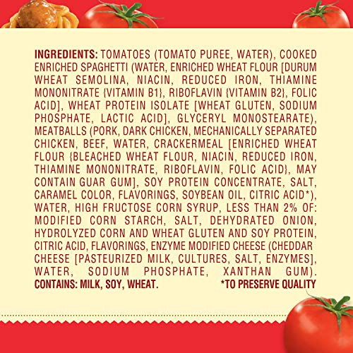 Chef Boyardee Spaghetti and Meatballs - 24 Pack