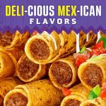 Delimex Beef Taquitos Frozen Snacks - 20 Count