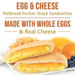 Egg and Cheese Flatbread Sandwiches - 6 Pack
