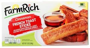 Cinnamon French Toast Sticks, 7.81 lb Frozen