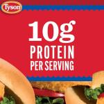 Tyson Frozen Chicken Patties, 23 Ounce Pack