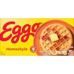 Eggo Homestyle Frozen Waffles, 10 Count Box