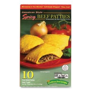 Jamaican Style Spicy Beef Empanadas - 10 Count
