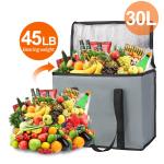 X-Large Insulated Reusable Grocery Bags, 2-Pack