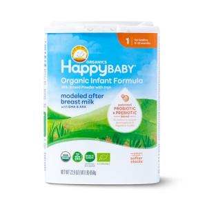 Happy Baby Organic Infant Formula, Milk Based 22.9oz