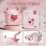 Portable Baby Formula Dispenser for Travel (Pink)