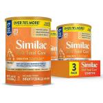 Similac 360 Total Care Sensitive Baby Formula, 3 Pack