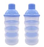 Baby Formula Dispenser - 2 Pack, 4 Layers