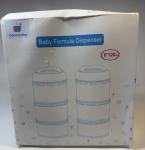 2-Pack 3-Layer Baby Formula Dispenser Containers