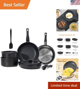 12-Piece Nonstick Induction Cookware Set