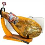 Spanish Serrano Ham Set with Stand and Knife