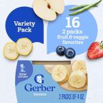 Gerber Baby Foods Variety Pack, 8 Ounce