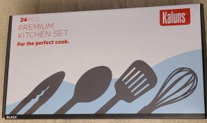 24-piece Kitchen Utensils Set - Nylon and Stainless Steel