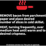 Hormel Black Label Cooked Bacon - 72 Slices