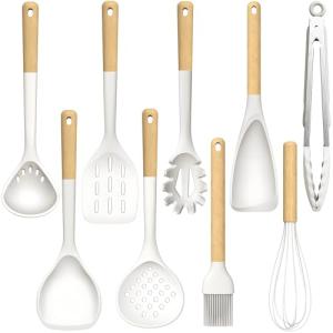 Heat Resistant Silicone Kitchen Utensils Set