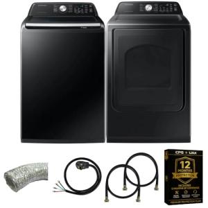 Samsung Smart 4.7 Cu Ft Washer & Dryer Bundle