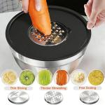 26-Piece Stainless Steel Mixing Bowls Set with Lids