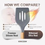 33 Piece Silicone Wood Handle Kitchen Utensil Set