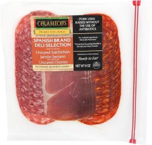 Colameco's Deli Meats: Salchichon, Jamon, Chorizo 6 oz