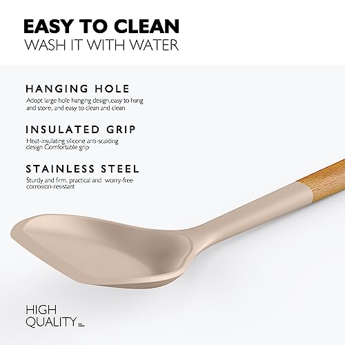 Heat Resistant Silicone Kitchen Utensils Set