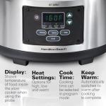 Hamilton Beach 6 Quart Programmable Slow Cooker