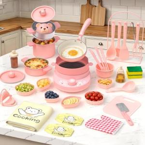 Kids Cooking Set with Safe Kitchen Tools
