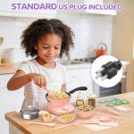 Kids Mini Cooking Set with Electric Stove - 45 PCS