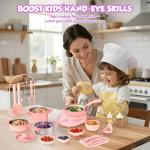 Kids Cooking Set with Safe Kitchen Tools