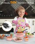 Mini Kitchen Cooking Set for Kids - Pink