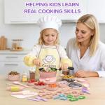 Kids Mini Cooking Set with Electric Stove - 45 PCS