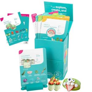 Kids' Recipe Box: Fun, Easy Cooking for Ages 4+