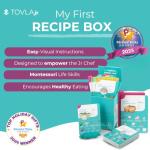 Kids' Recipe Box: Fun, Easy Cooking for Ages 4+