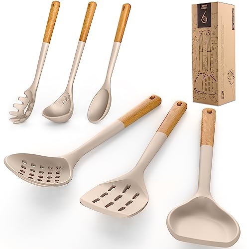 Heat Resistant Silicone Kitchen Utensils Set