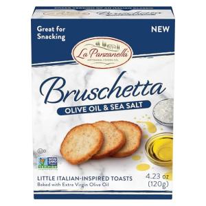 Bruschetta Crackers with Olive Oil and Sea Salt