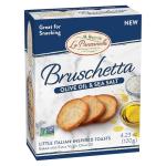 Bruschetta Crackers with Olive Oil and Sea Salt
