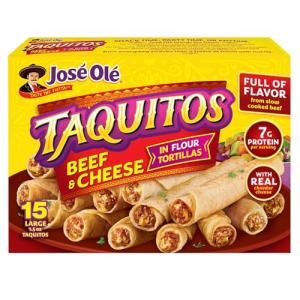 Beef & Cheese Taquitos by Jose Ole, 22.5 oz