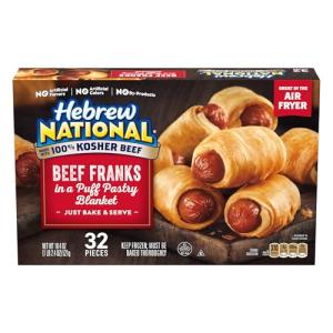 Hebrew National Beef Franks in a Blanket, 18.4 Oz