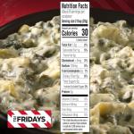 TGI Fridays Spinach & Artichoke Cheese Dip 8 oz