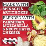 TGI Fridays Spinach & Artichoke Cheese Dip 8 oz