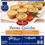 Nancy's Petite Quiche Variety Pack, 32 ct