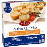 Nancy's Petite Quiche Variety Pack, 32 ct