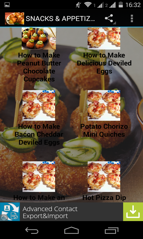Snack and Appetizer Recipe Videos