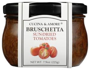 CUCINA & AMORE Sun-Dried Tomato Bruschetta 7.9oz