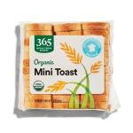 Organic Mini Toast by 365 Whole Foods - 2.8 Ounce