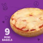 Annie's Three Cheese Mini Pizza Bagels, 9 Ct