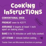 Annie's Three Cheese Mini Pizza Bagels, 9 Ct