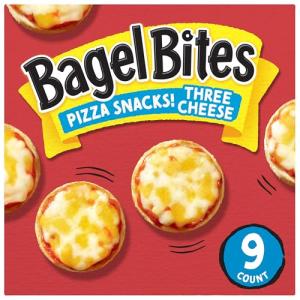 Bagel Bites Mini Pizza Snacks with Three Cheese