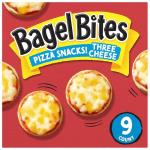 Bagel Bites Mini Pizza Snacks with Three Cheese