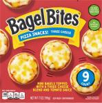 Bagel Bites Mini Pizza Snacks with Three Cheese